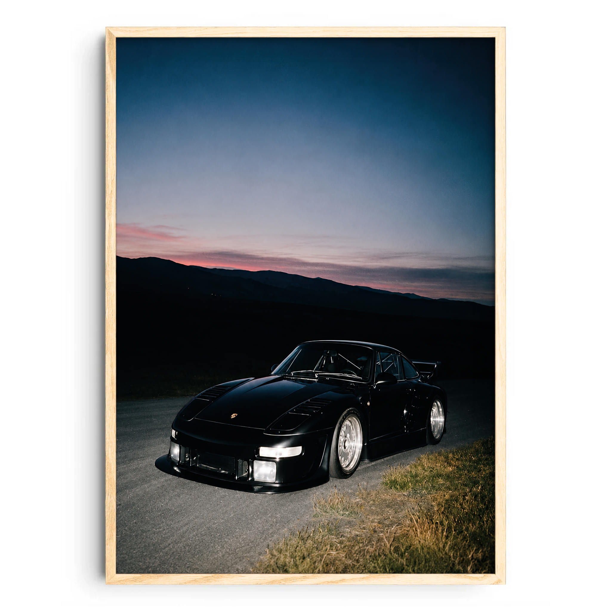 Black Porsche