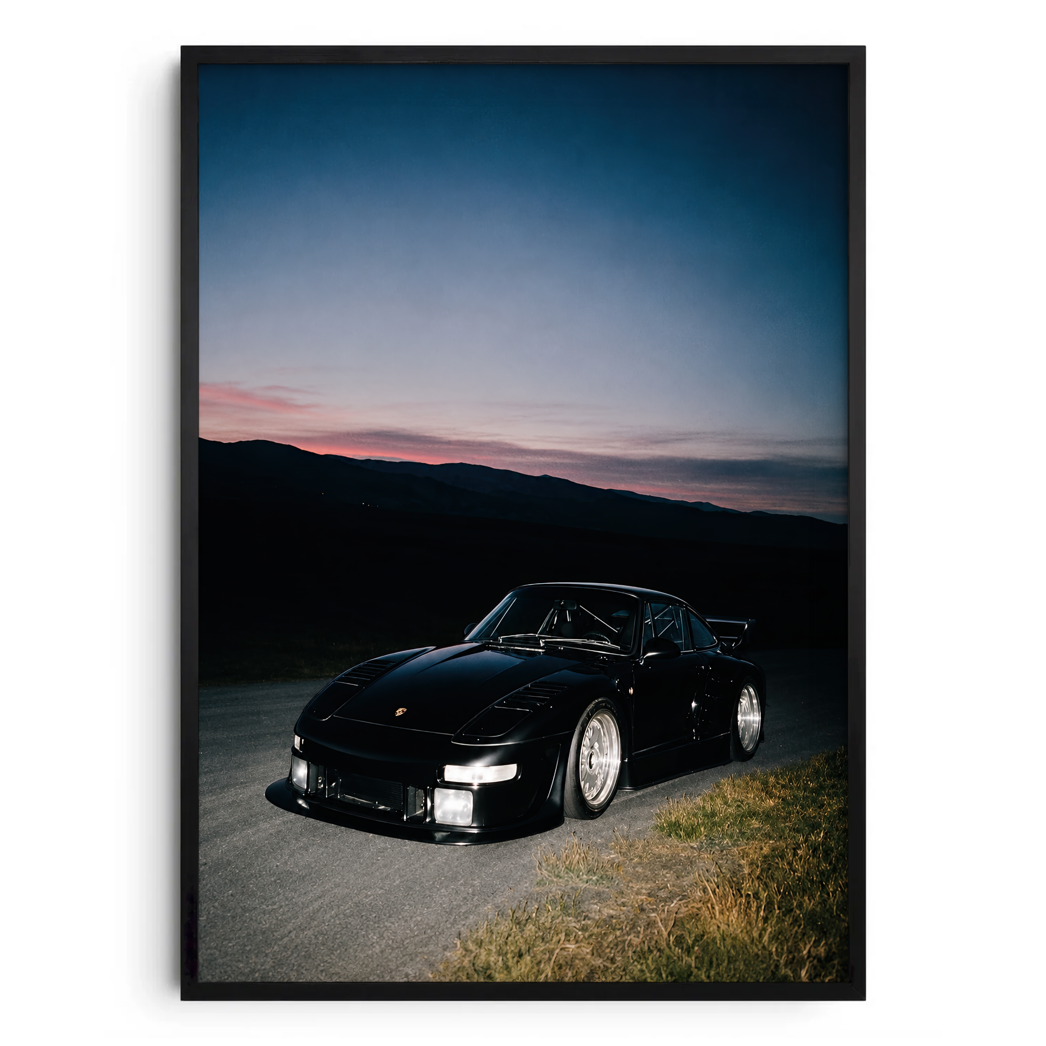 Black Porsche