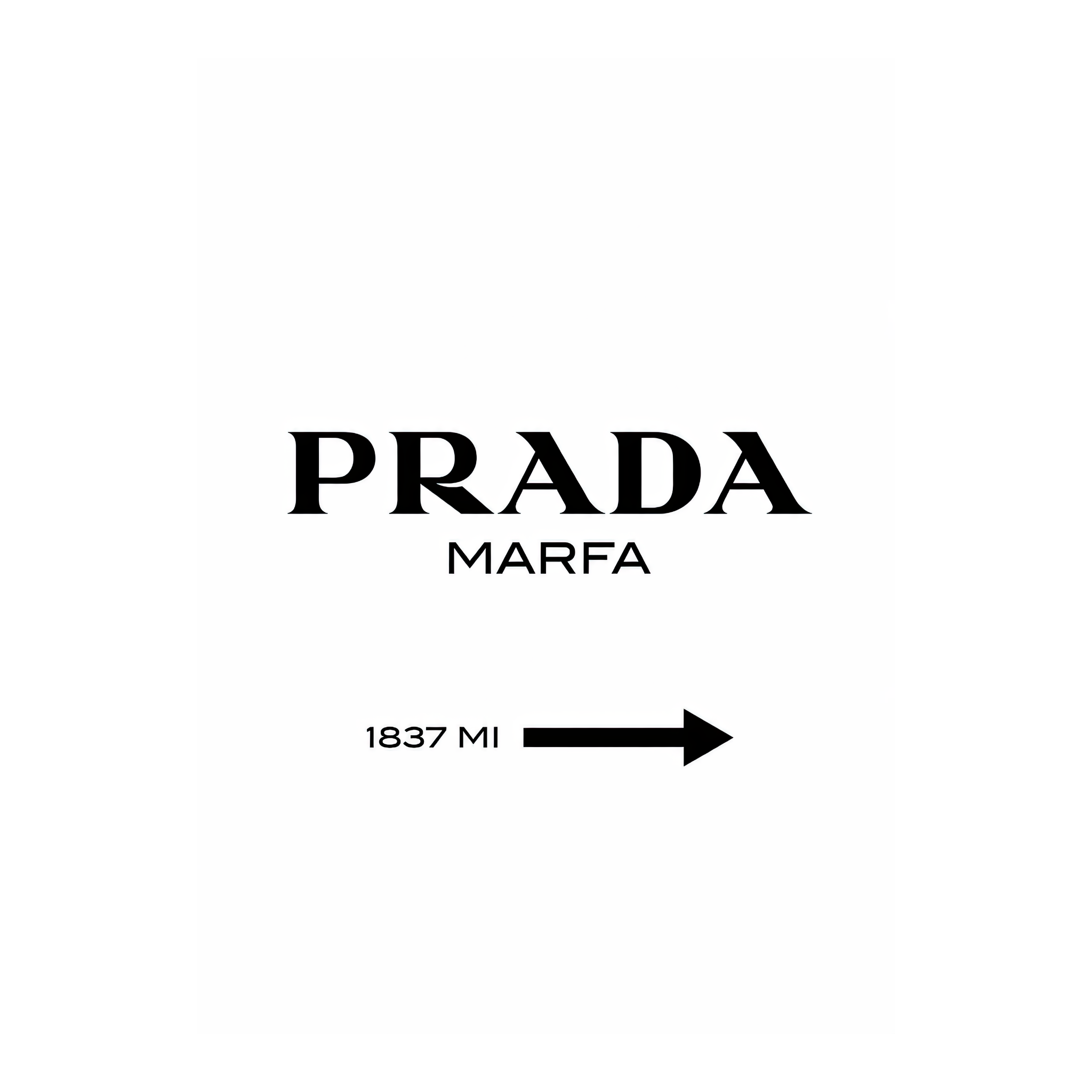 Prada Marfa White