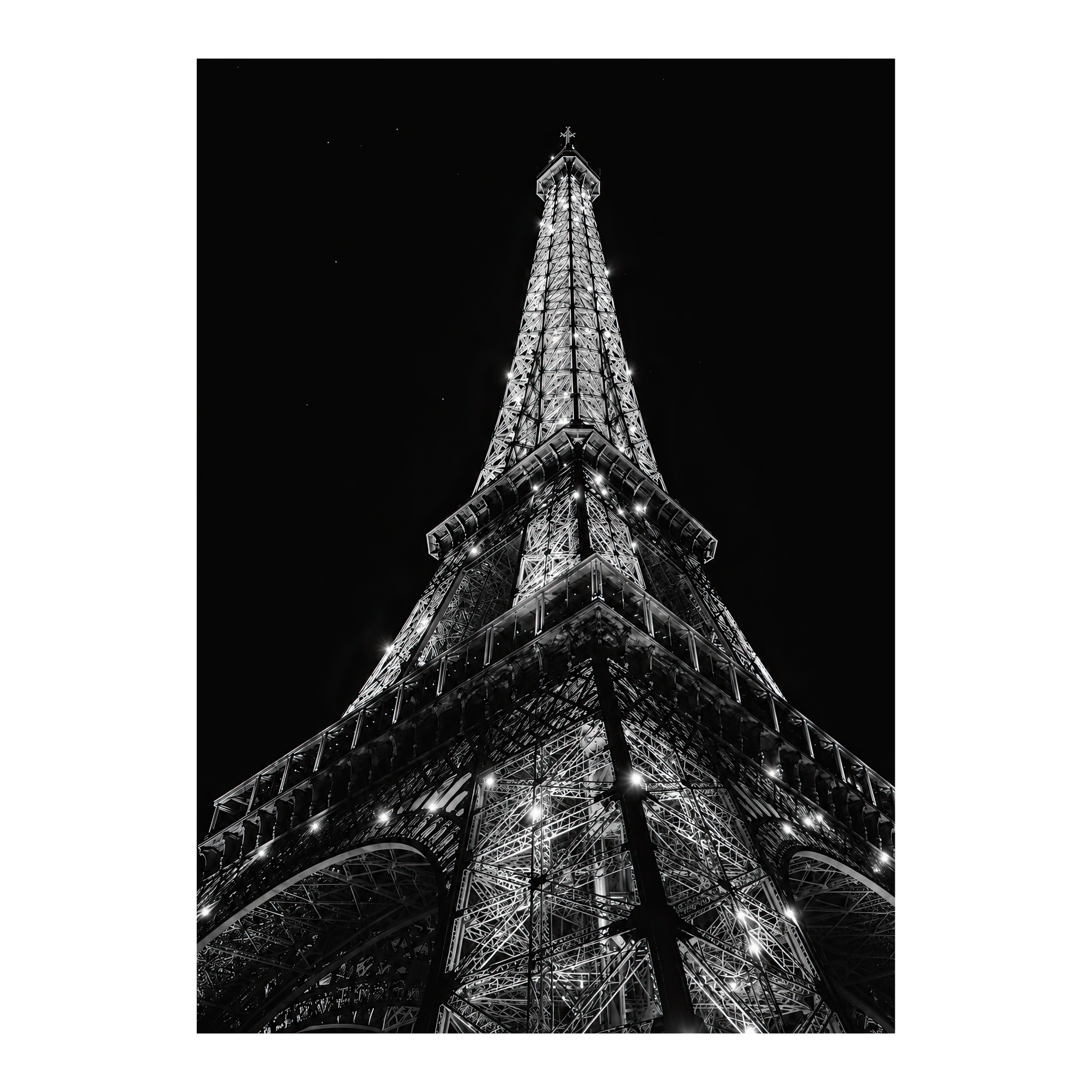 Torre Eiffel Bianco E Nero